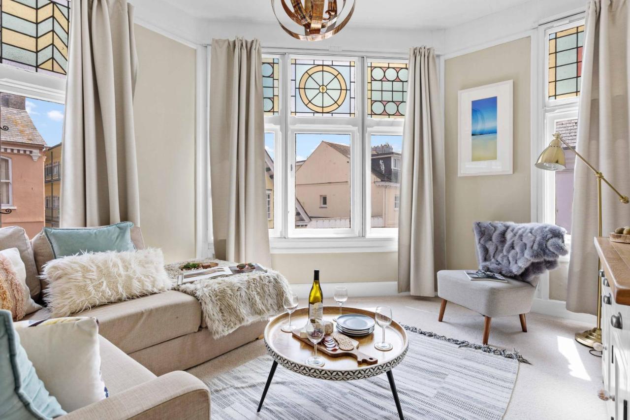 Flat 2 Fairfax Place - Modern Stylish Flat With Plenty Of Charm In Central ダートマス エクステリア 写真